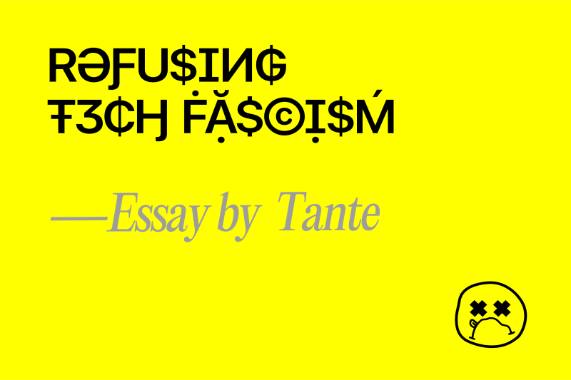 Refusing Tech Fascism